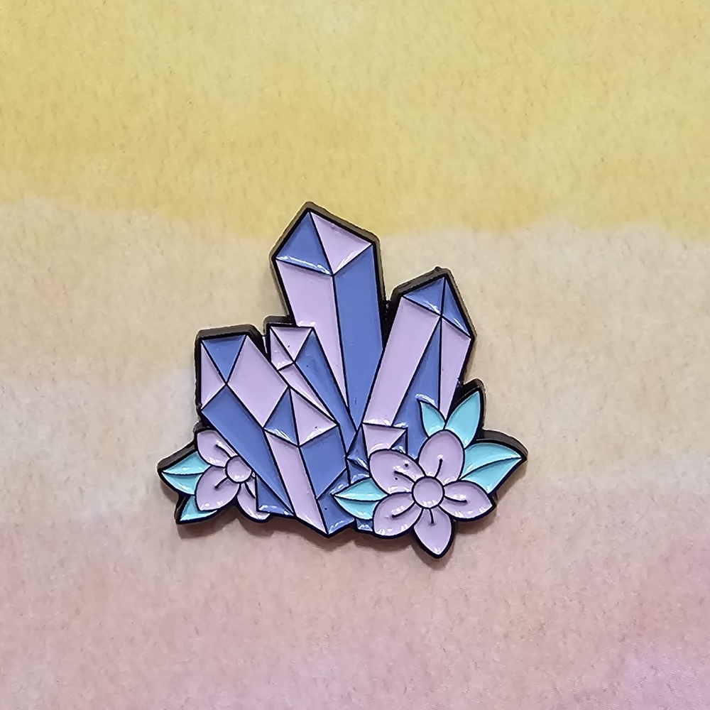 {5/$25} crystal bunch purple and pink